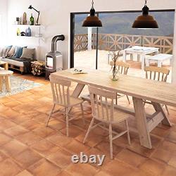 SOMERTILE Rustic Cotto 13 x 13 Porcelain Floor and Wall Tile 12 tiles/14.63