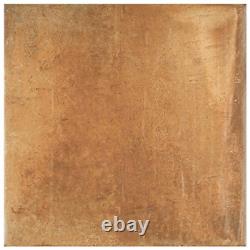SOMERTILE Rustic Cotto 13 x 13 Porcelain Floor and Wall Tile 12 tiles/14.63