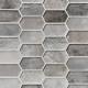 Savoy Pickett Pattern 8 MM Crystallized Glass Mosaic Tile Wall Floor Backsplash
