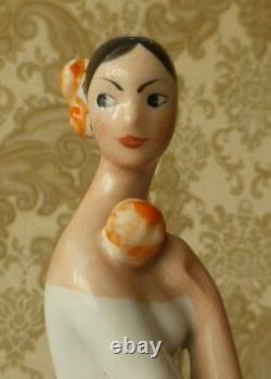 Spanish Gypsy Woman Dancer Carmen Opera USSR russian porcelain figurine 4230u