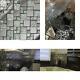 Stainless Steel Mosaic Tiles Tv/Kitchen Backsplash Wall, Glass Metal Mosaic Home