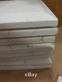 Subway Wall Puffed Tile Veined Marble Beige New 30 pieces 3x 6