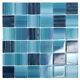 Swimming Pool Tile Glass 2x2 Seven Seas Shower Wall Backsplash Sapphire Blue