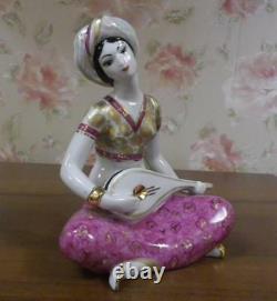 Tale Shapkherezada Central Asian girl DULEVO Russian porcelain figurine 8558u