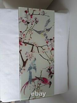 Ted Baker Brand New In Box, Wall Tile, Flight of the Orient, birds and blossom