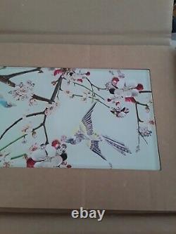 Ted Baker Brand New In Box, Wall Tile, Flight of the Orient, birds and blossom