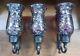 The Bombay Company Mosaic Glass Metal Candle Wall Sconce 12 Set Of 3