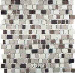 Transparent Crystal Mosaic Glass Mosaic Coffee Wall Mirror Tiles Kitchen Bad F