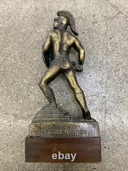 USC 1930s Vintage Roger Noble Burnham TOMMY TROJAN Spartan 7.5 Bronze Statue
