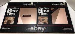 Vintage Bronze Mirror WALL TILES 12x12 Glass Mirror Tiles Set 2 Boxes Of 6