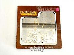 Vintage Hoyne GlassTile 12x12 Mirror Tiles Gold Vein 12 a box