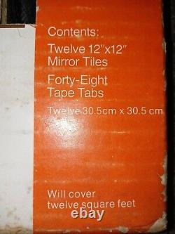 Vintage Mirror Wall Tiles 12x12 Inch (Qty 12) Sealed