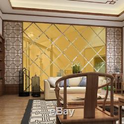 Wall Stickers Home Decoration Acrylic Wall Decal Mirrored Decoration